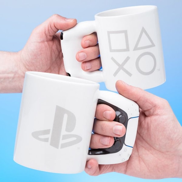 PlayStation - Mug 3D Manette PS5 500ml - flash vidéo