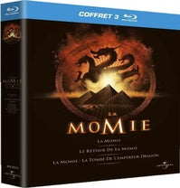 La Momie - Coffret trilogie : La Momie + Le Retour de la momie + La Momie - La tombe de l'Empereur Dragon [Blu-ray]