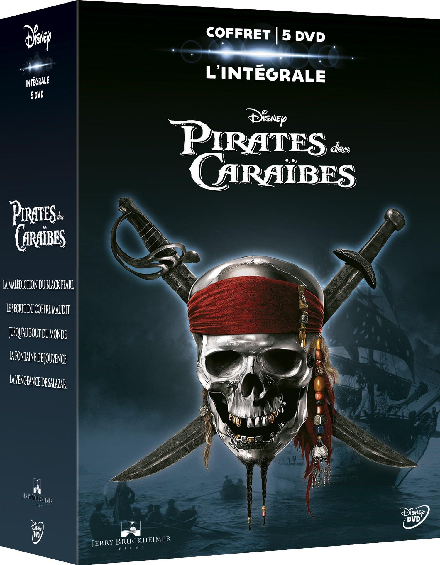 Pirates des Caraïbes - Intégrale 5 films [DVD]