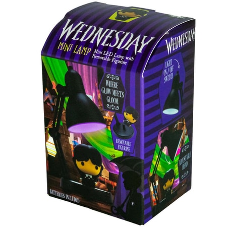 Mercredi - Lampe de bureau Mini Mercredi Addams - flash vidéo