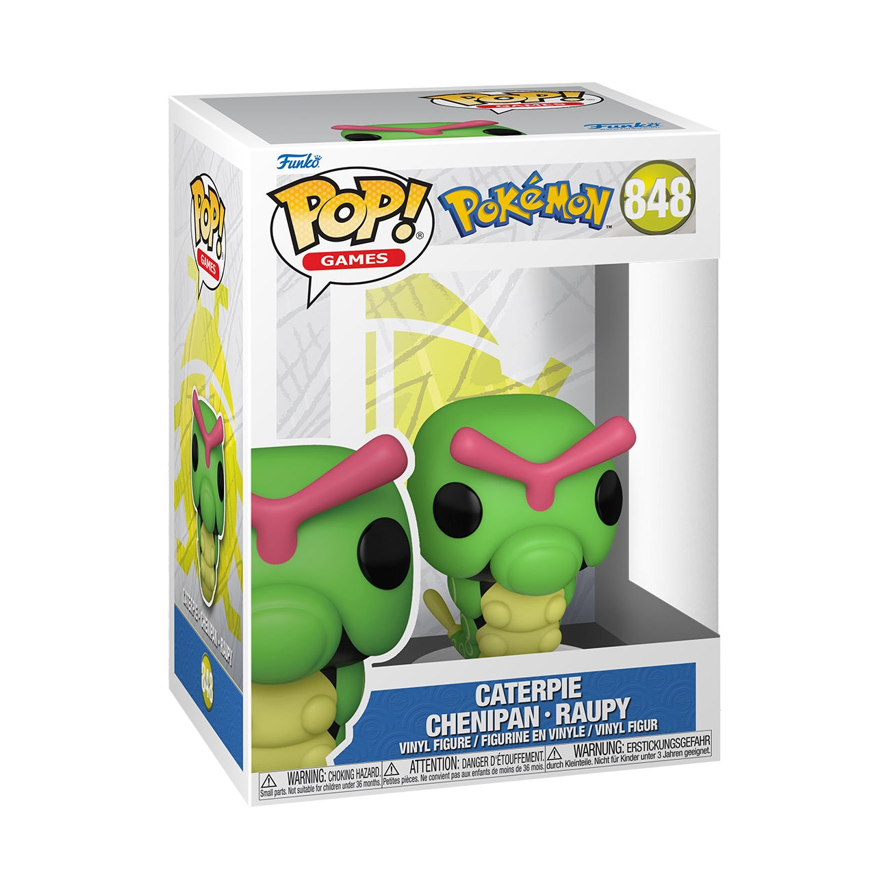 Funko Pop! Games: Pokémon - Chenipan - flash vidéo