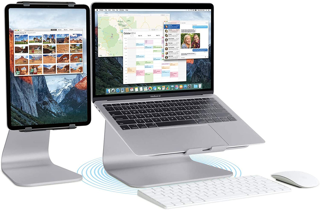 Rain Design mStand360 MacBook Stand with Swivel Base Space Grey