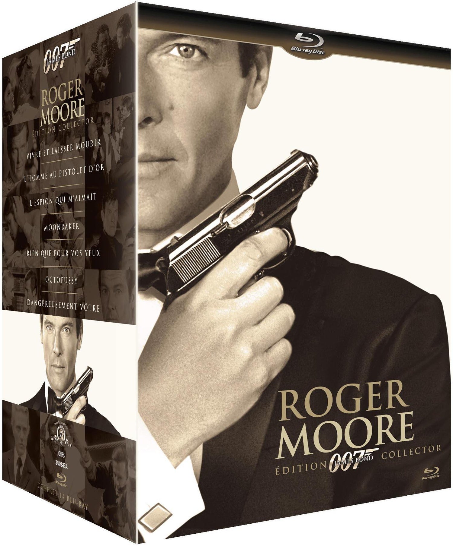 La Collection James Bond - Coffret Roger Moore [Blu-ray]