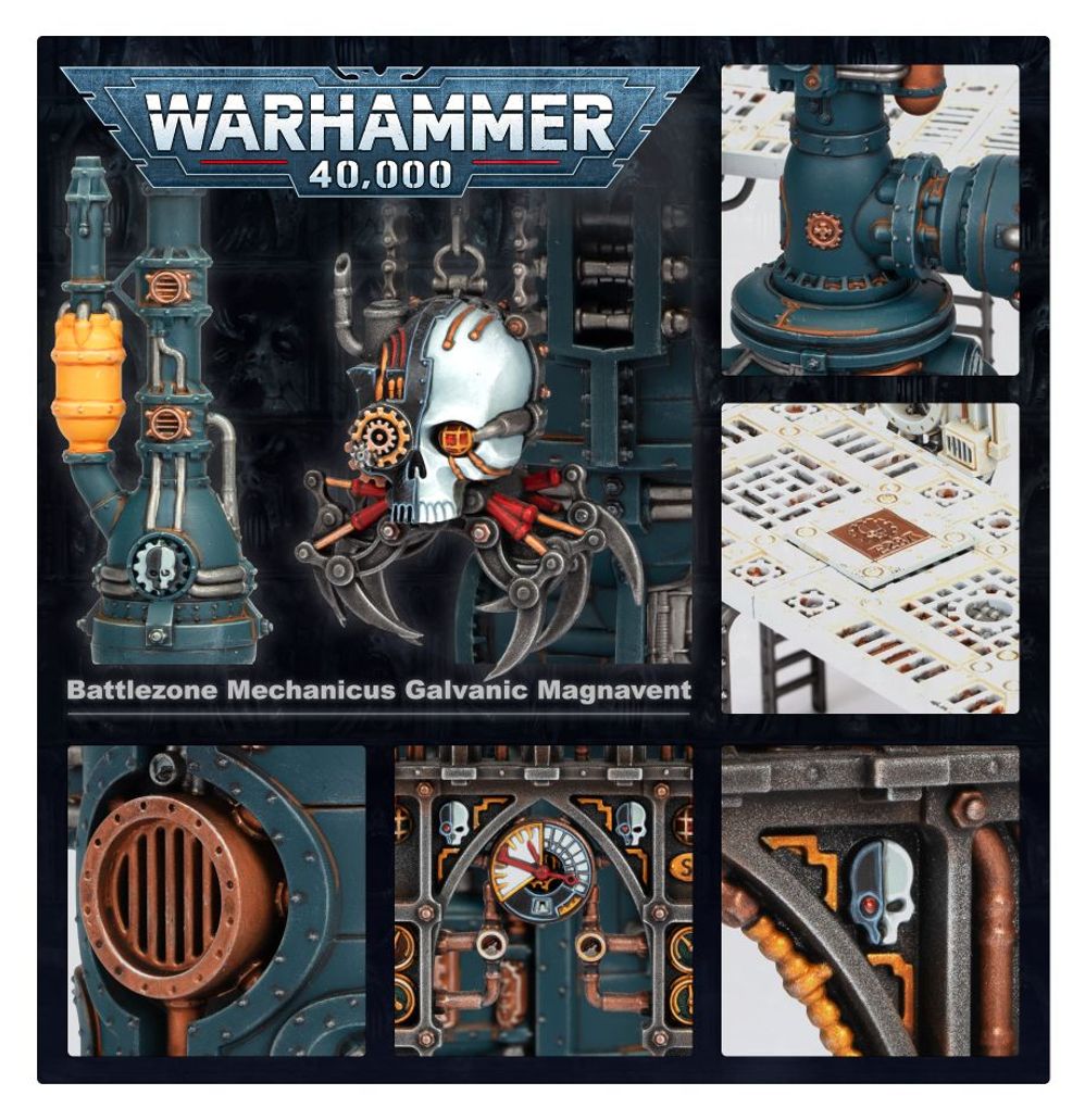 Zone de Bataille: Mechanicus – Magnatorchère Galvanique - flash vidéo
