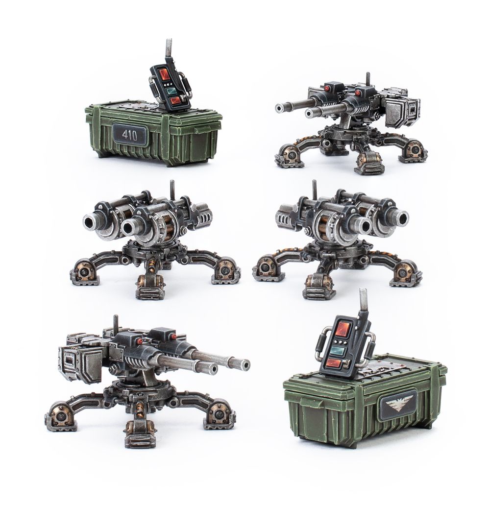 NECROMUNDA: TRAZIOR PATTERN SENTRY GUNS - flash vidéo