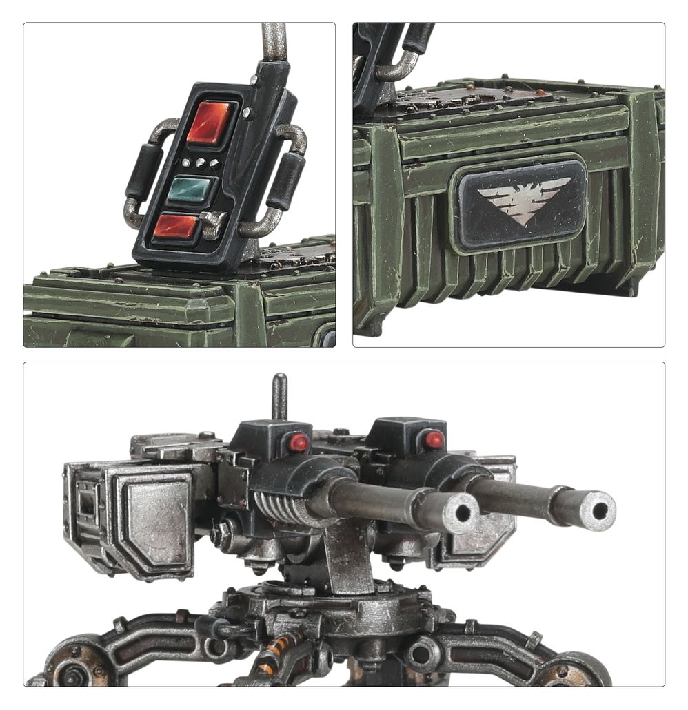 NECROMUNDA: TRAZIOR PATTERN SENTRY GUNS - flash vidéo
