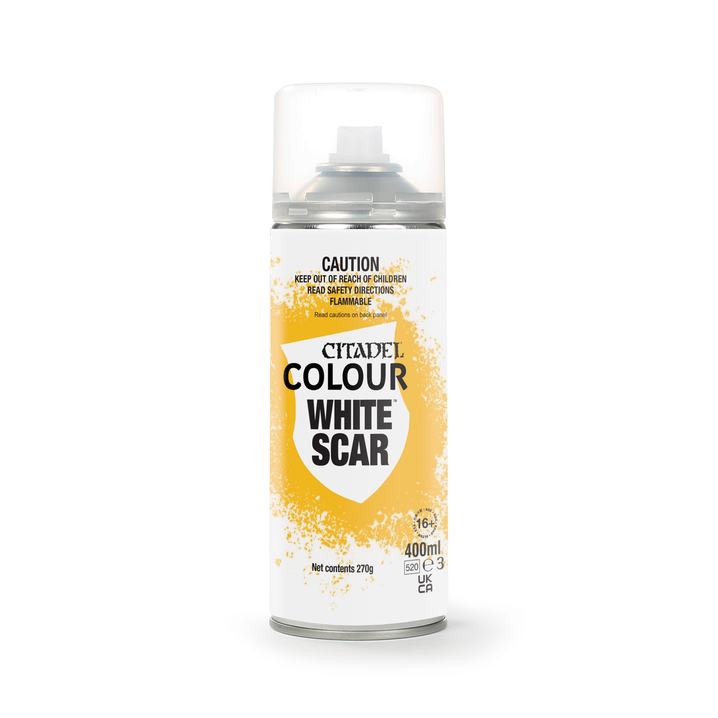 WHITE SCAR SPRAY PAINT (6-PACK) (ROW) - flash vidéo