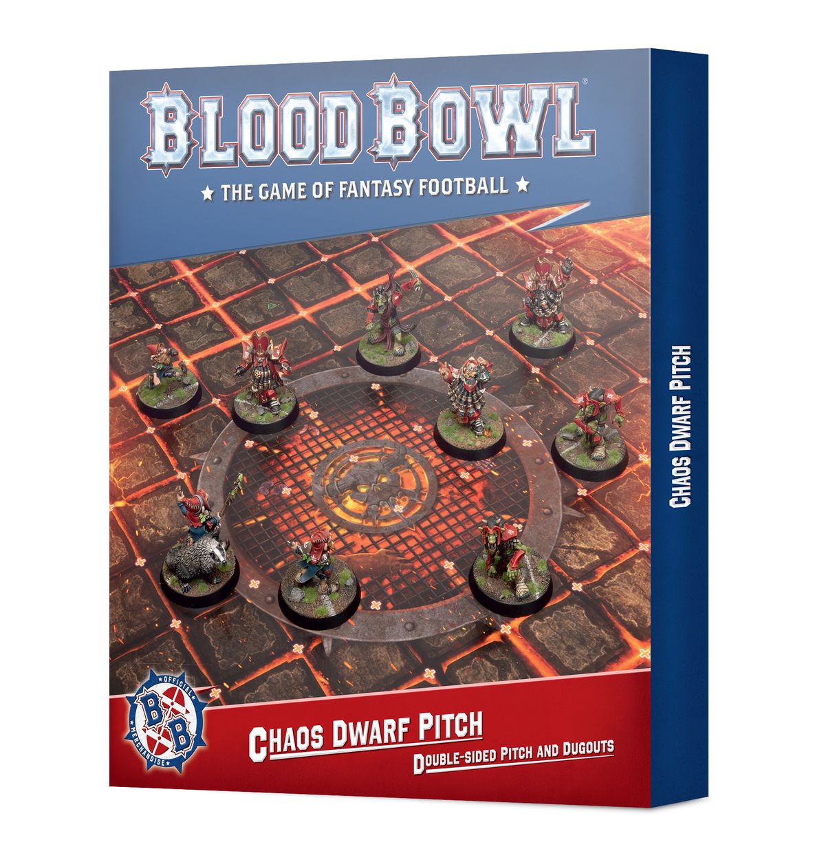 BB: CHAOS DWARF TEAM PITCH & DUGOUTS - flash vidéo