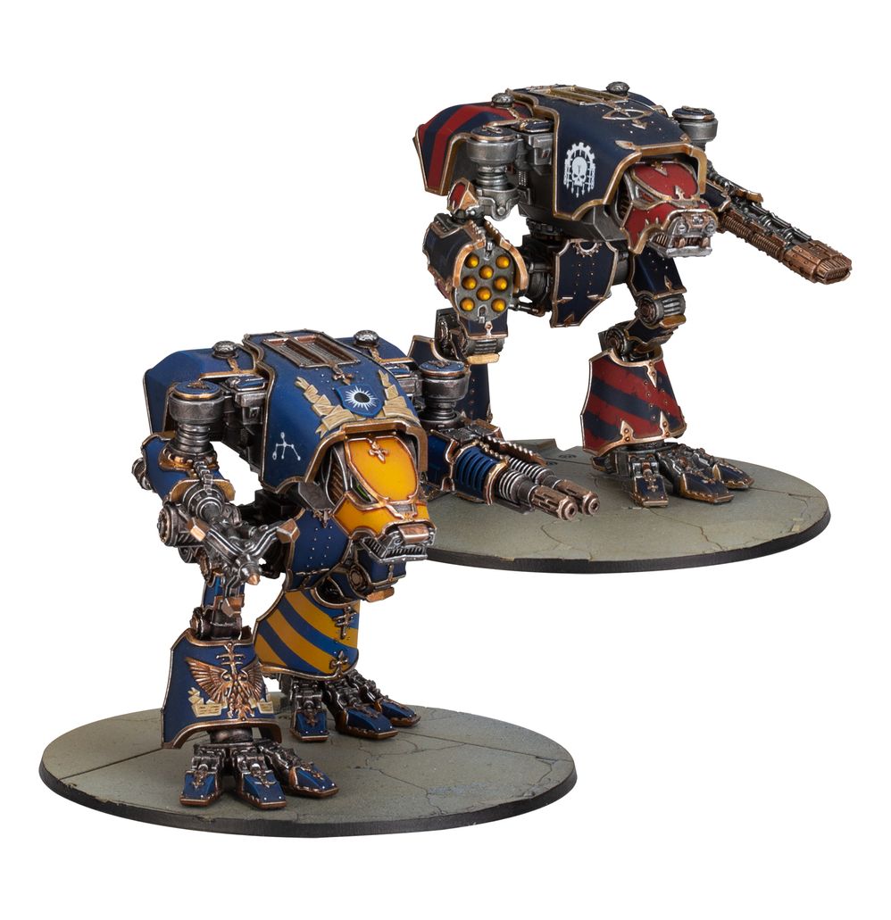 L/I WARHOUND TITANS W/URSUS CLAWS & MLT - flash vidéo