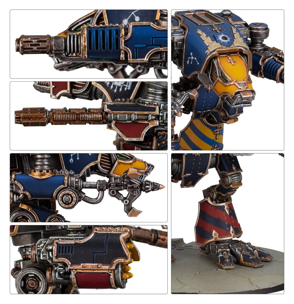 L/I WARHOUND TITANS W/URSUS CLAWS & MLT - flash vidéo