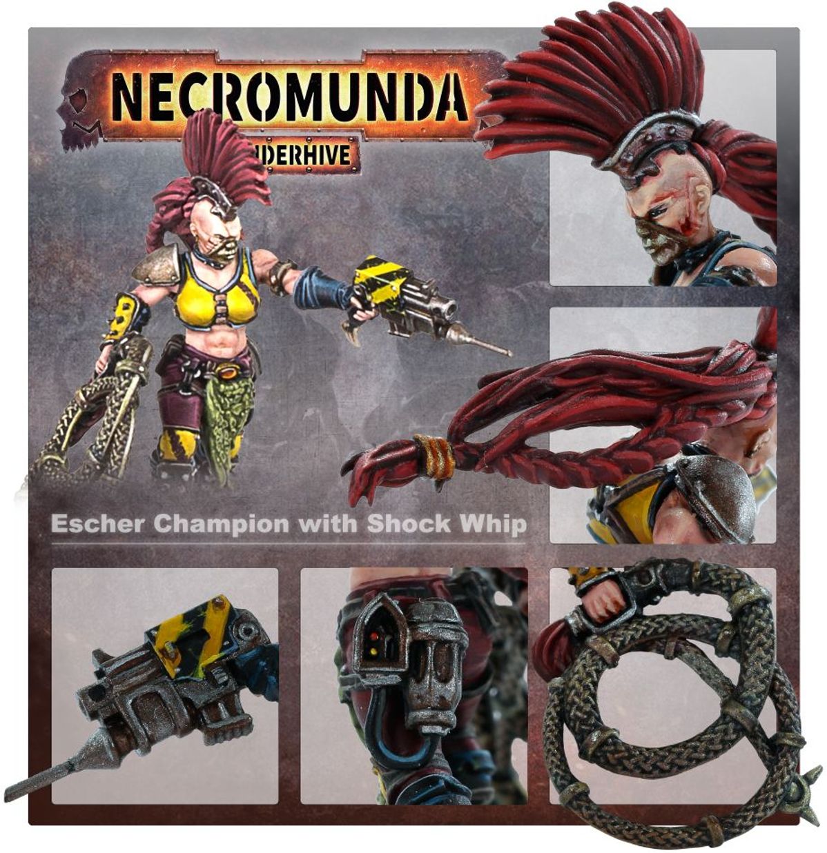 Escher Champion with Shock Whip - flash vidéo