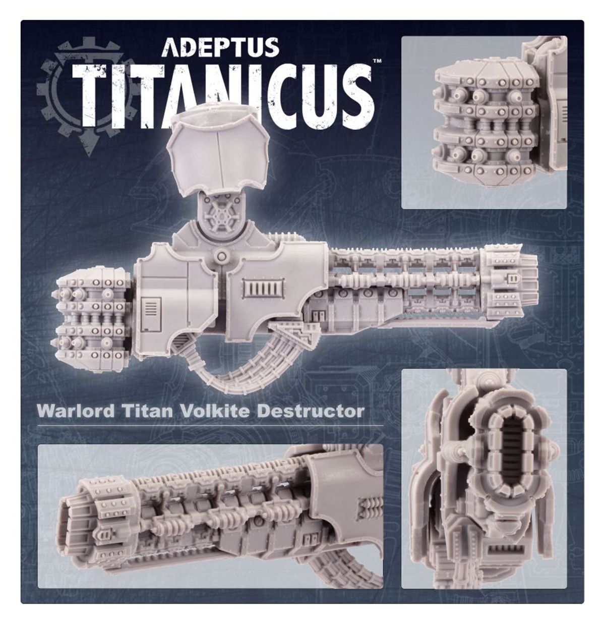 Adeptus Titanicus  Warlord Titan Volkite Destructor