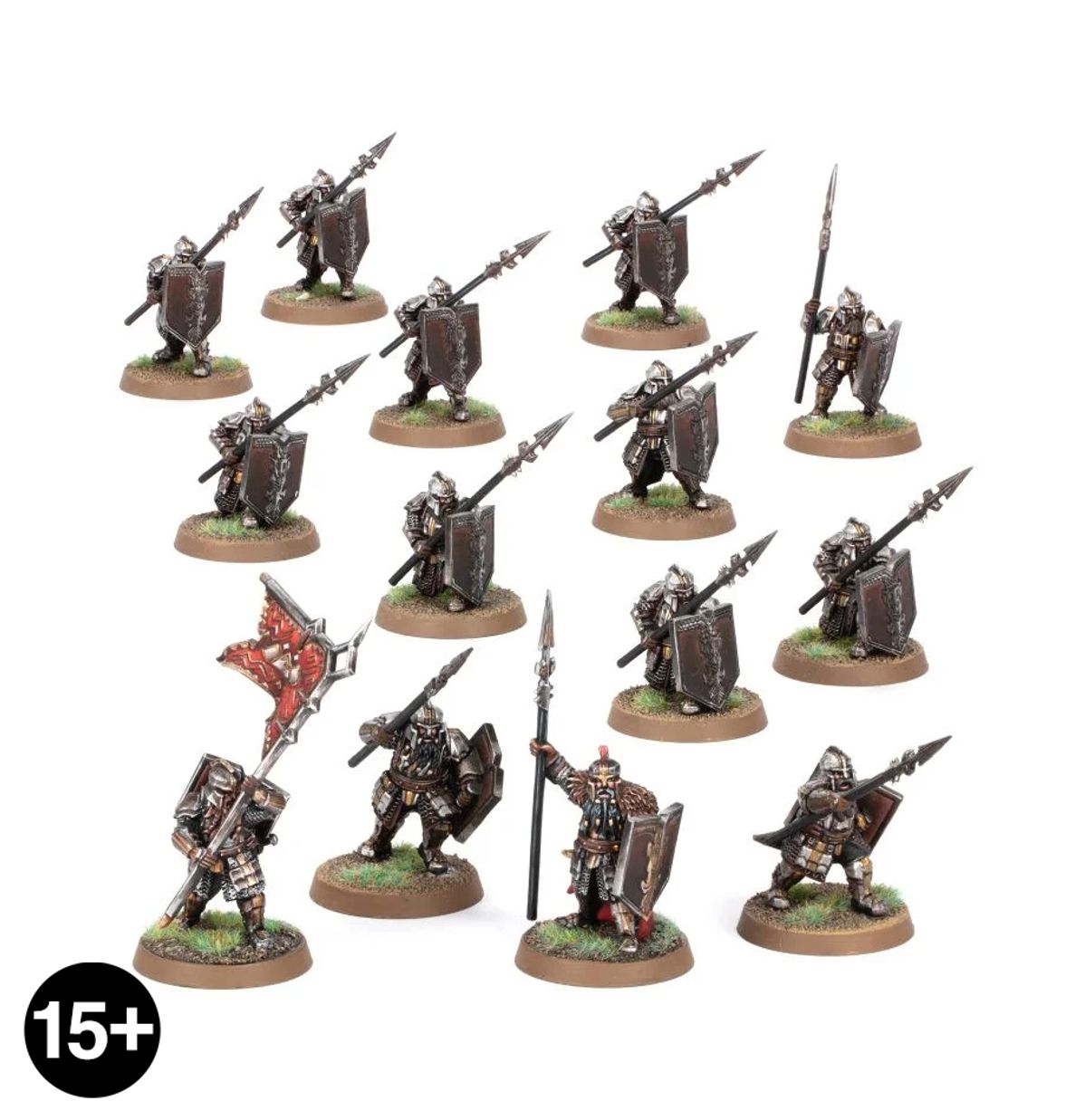 Iron Hills Dwarf Warriors with Spears Warband - flash vidéo