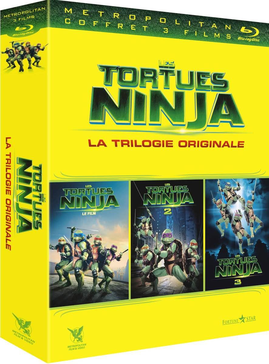 Les Tortues Ninja - La Trilogie originale : Le Film + Le Secret de la mutation + Les Tortues Ninja 3 : Nouvelle génération [Blu-ray]