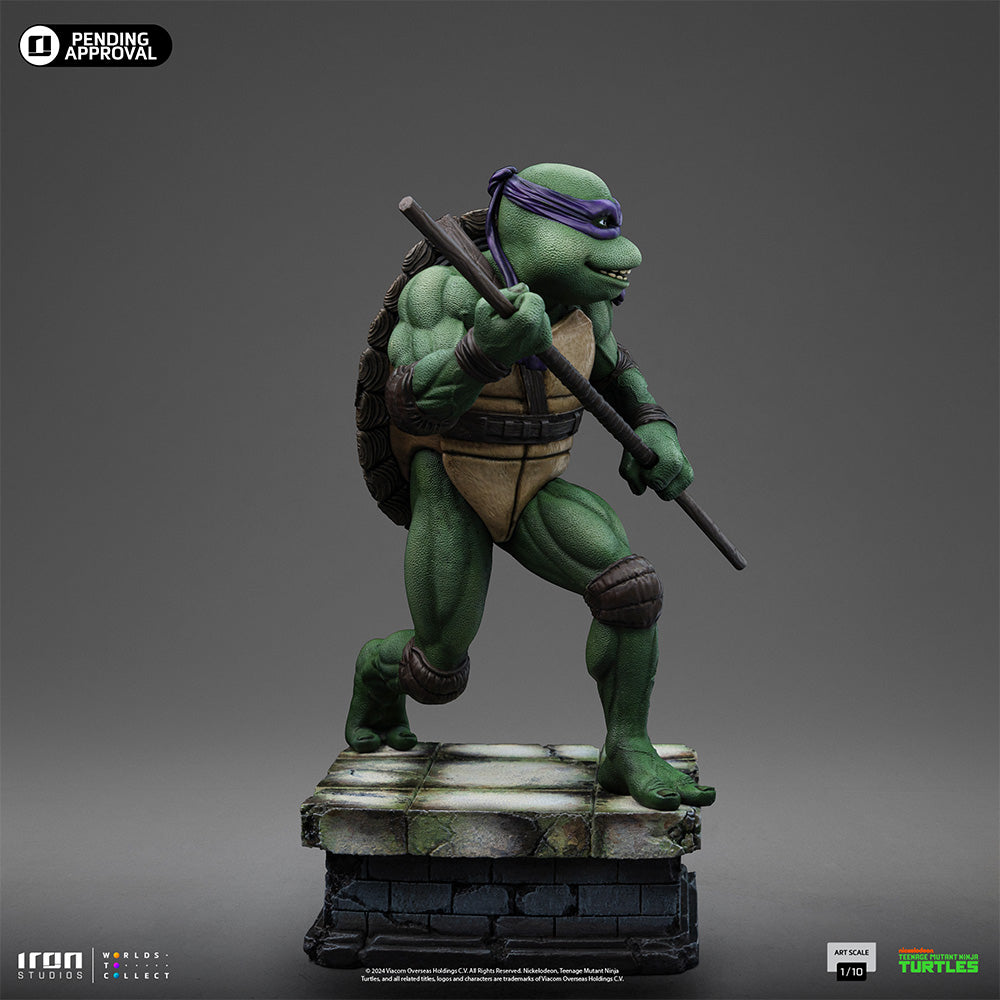 Iron Studios - Art Scale 1/10 - Teenage Mutant Ninja Turtles - Donatello Statue 18cm - flash vidéo