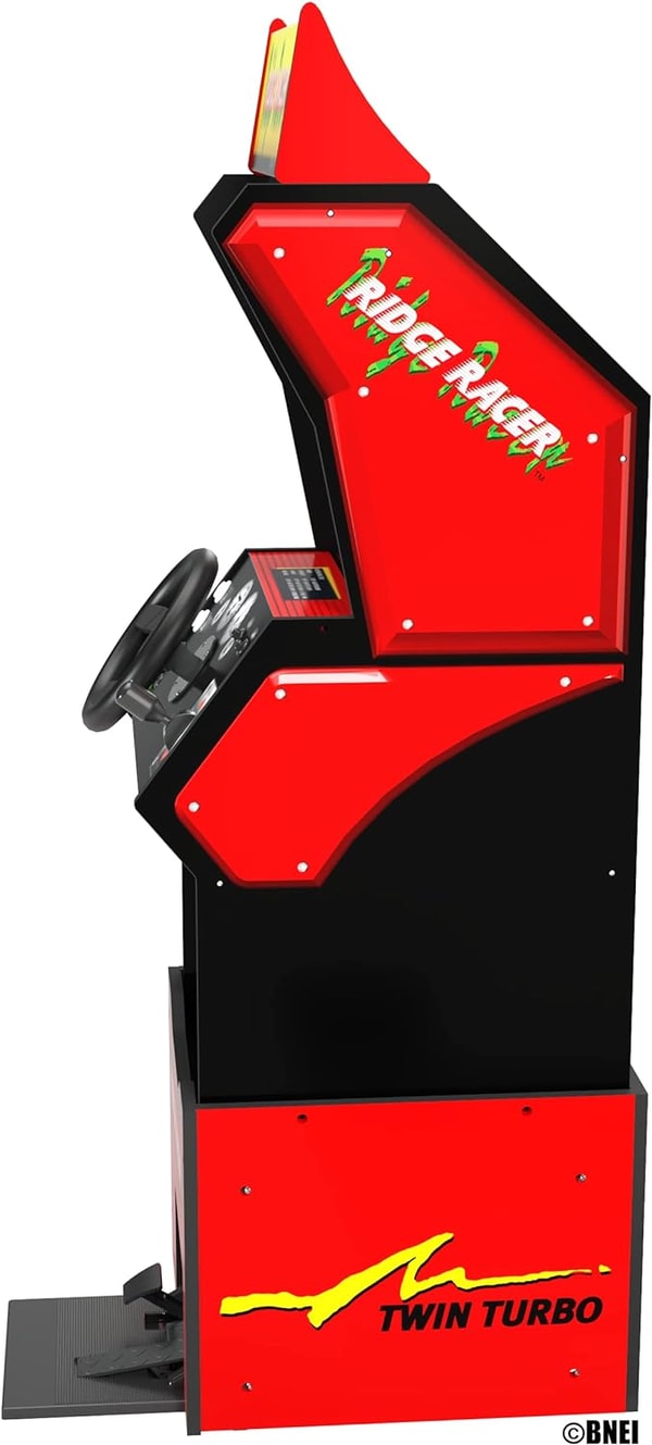 Arcade1Up - Ridge Racer Arcade Machine - flash vidéo