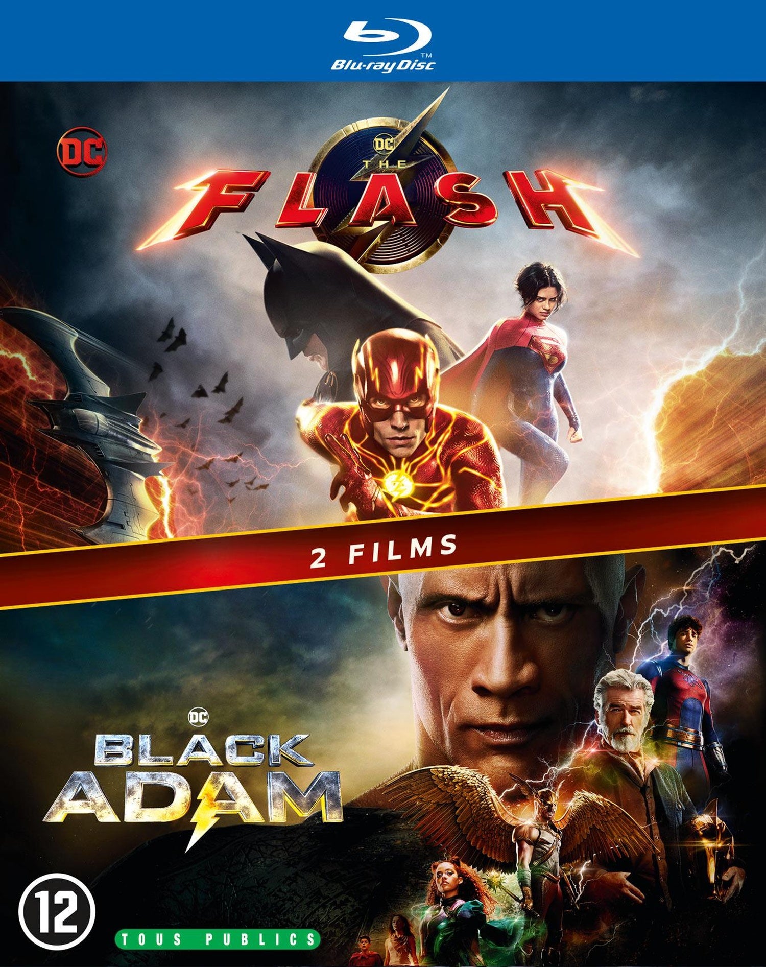 Black Adam + The Flash [Blu-ray]