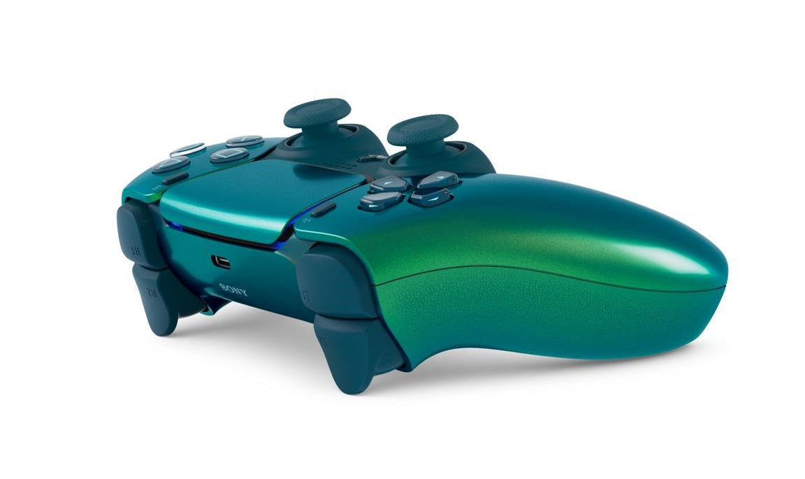 PS5 DualSense Wireless Controller Chroma Teal - flash vidéo