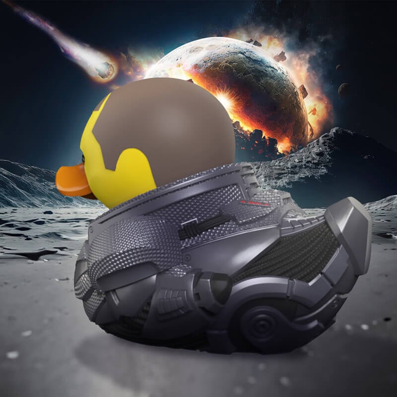 Numskull - Best of TUBBZ Boîte Canard de bain - Mass Effect - Commandant Shepard - 9cm - flash vidéo