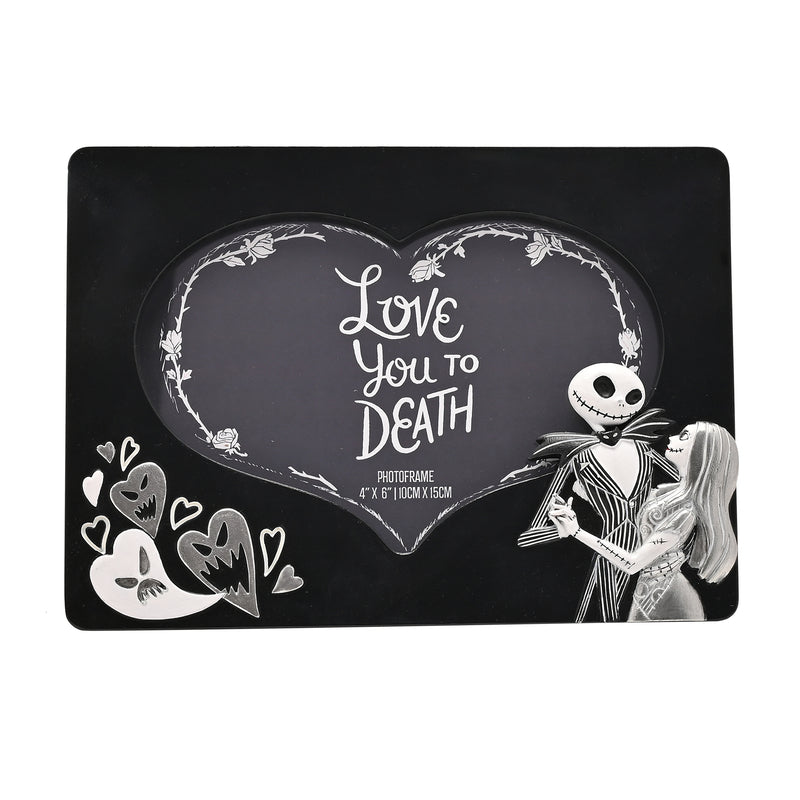 Disney - L'Étrange Noël de monsieur Jack - Cadre photo en résine "Love You to Death"