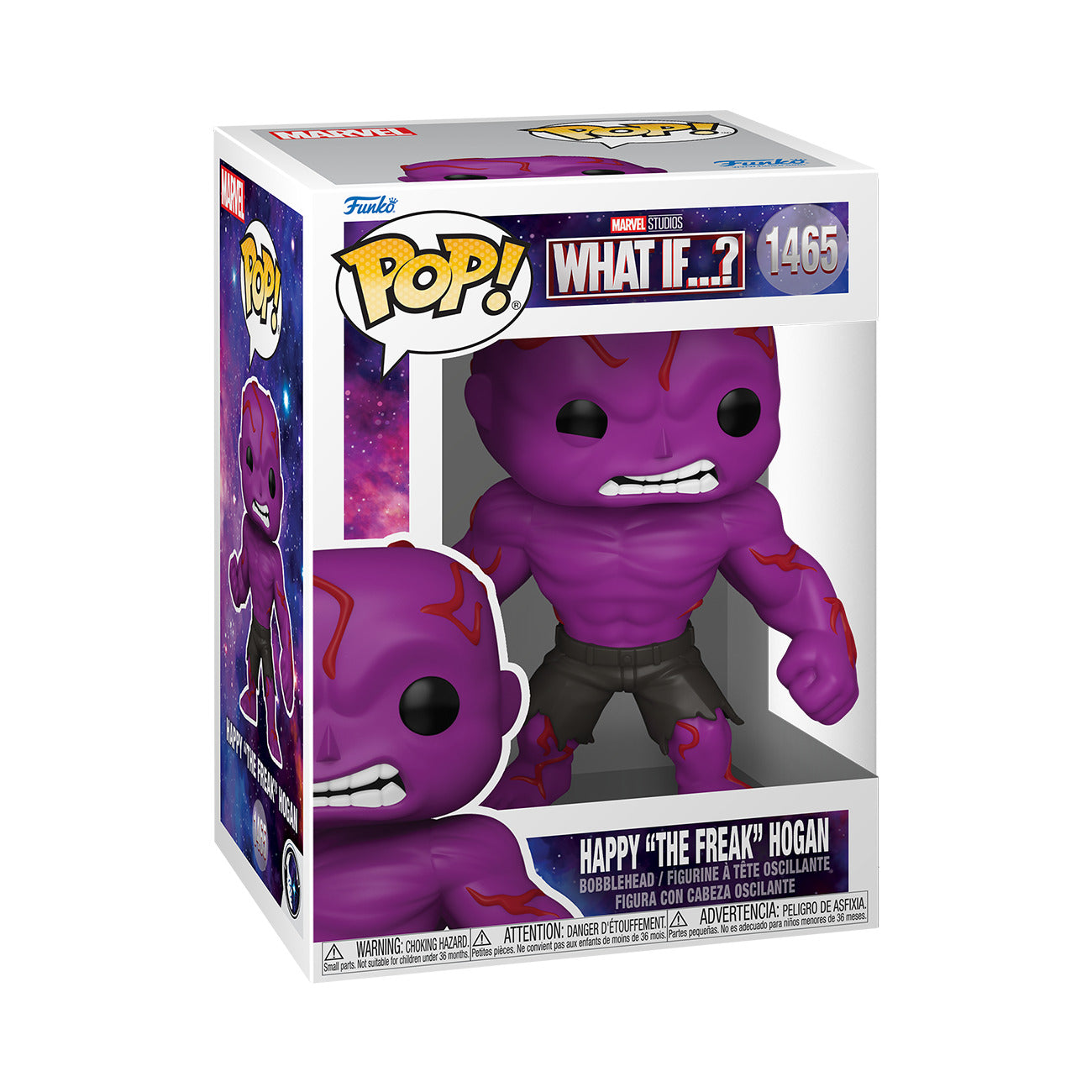 Funko Pop! Marvel: What If...? - Happy "The Freak" Hogan - flash vidéo