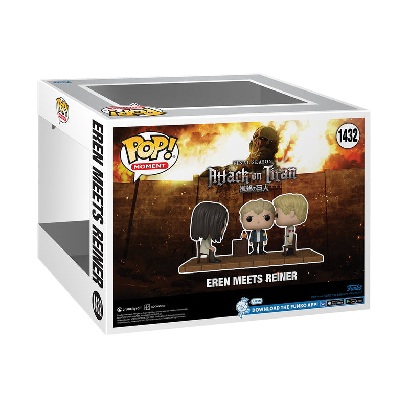 Funko Pop! Moment: Attack on Titan Final Season - Eren meets Reiner