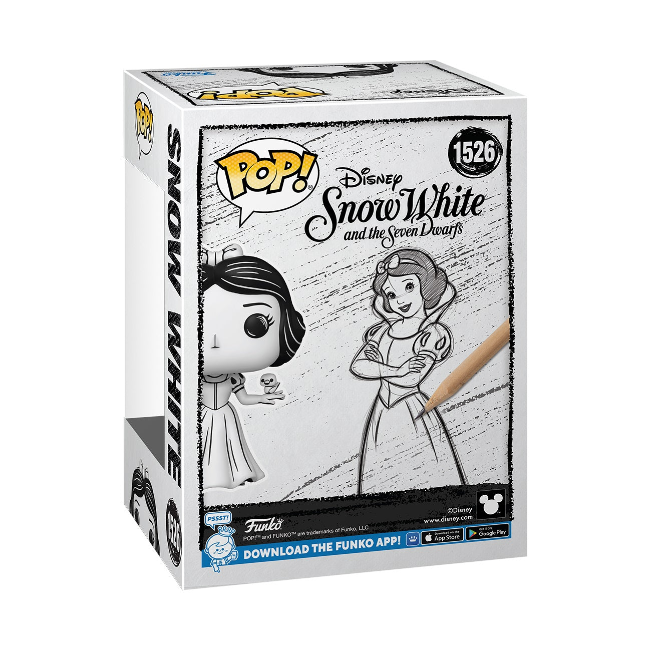 Funko Pop! Disney: Sketched - Snow White - flash vidéo