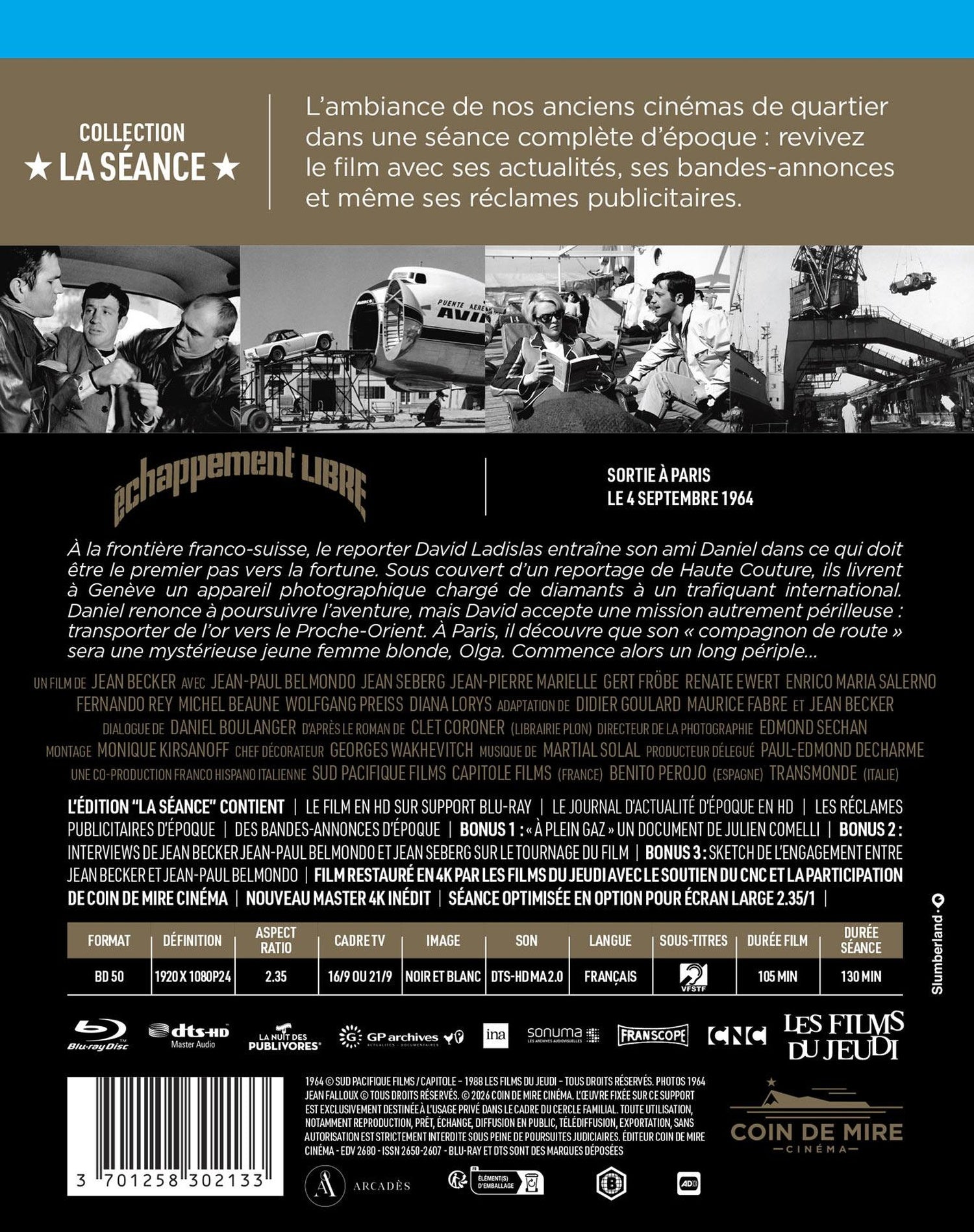 Échappement libre [Blu-ray]
