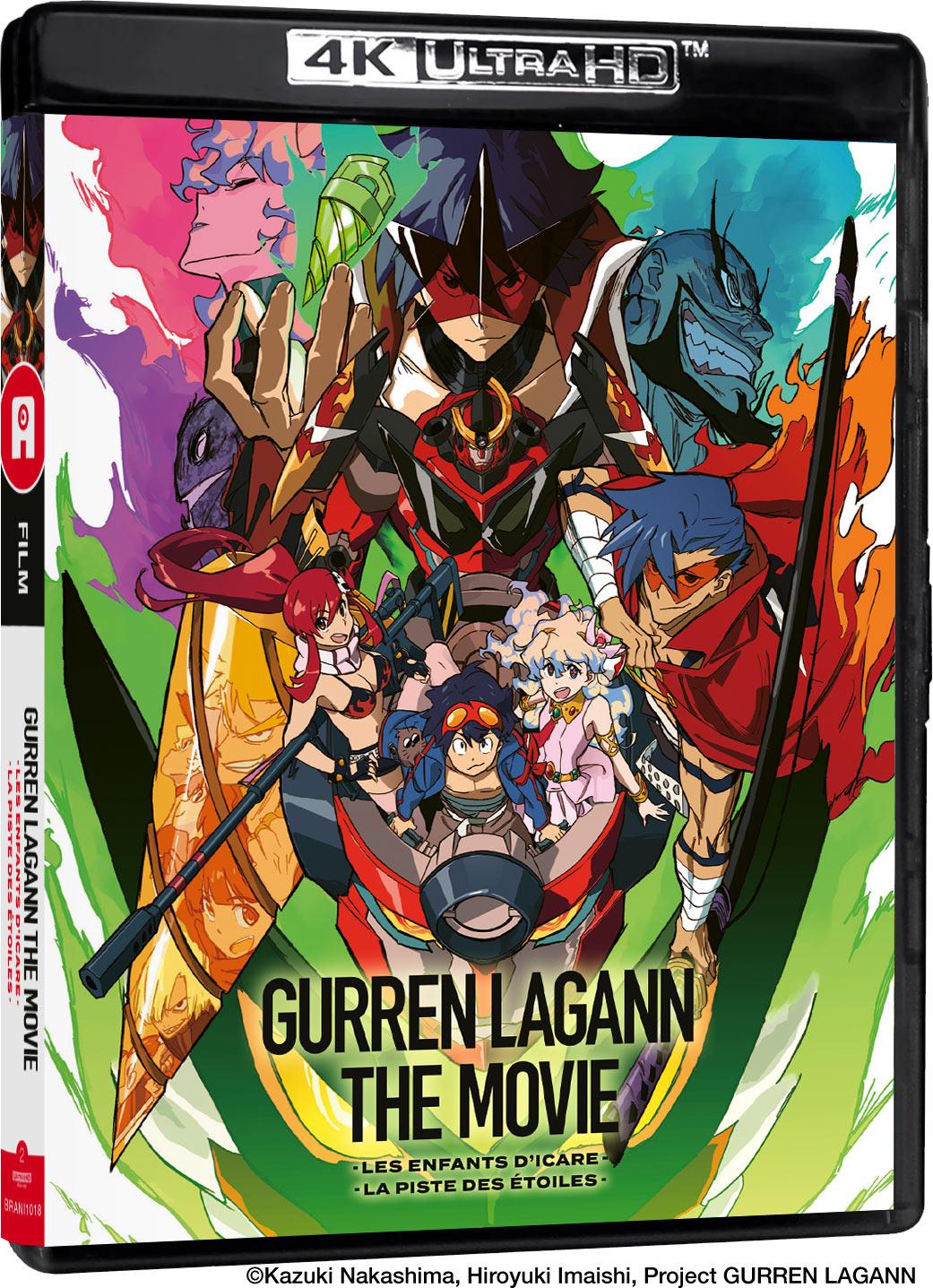 Gurren Lagann - The Movie : Les Enfants d'Icare + La Piste des étoiles [4K Ultra HD]