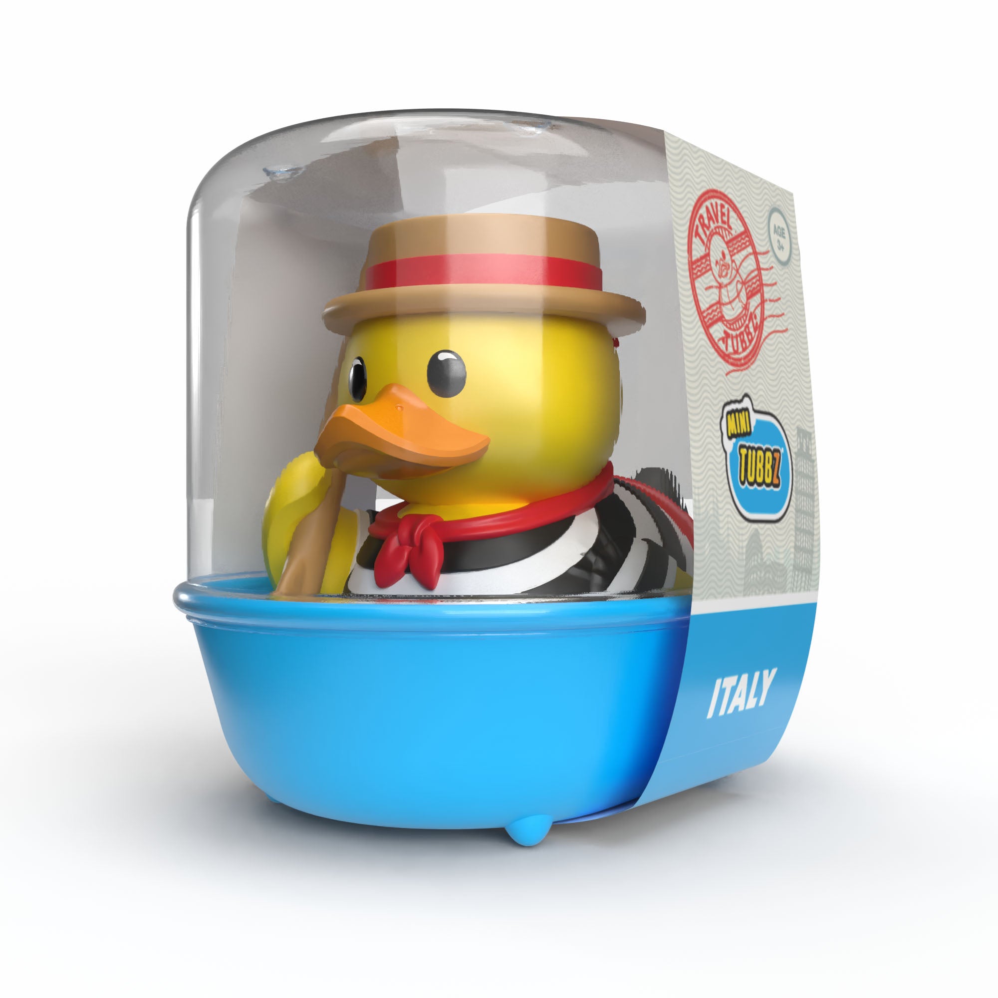 Numskull - Mini TUBBZ Canard de bain - Voyage - Italie (Édition baignoire) - 5cm