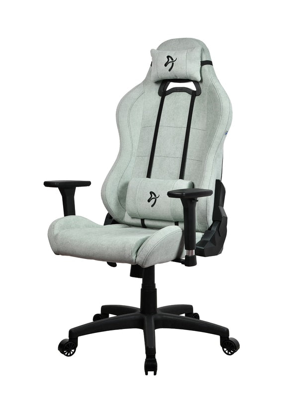 Arozzi Torretta - Chaise Gaming en tissu souple - Vert Nacré V2 - flash vidéo