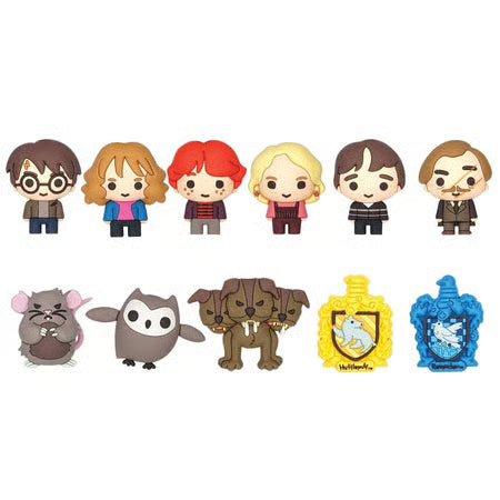 Harry Potter - Assortiment en blind box de figurines de sac de collection Harry Potter en mousse (Série 7) (24 pcs)