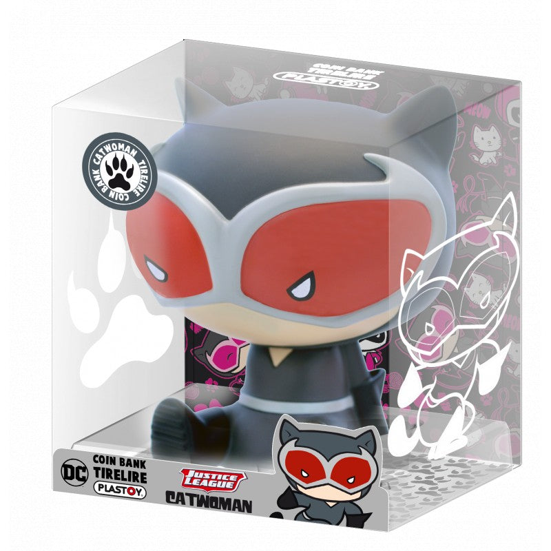 Plastoy - Mini Tirelire DC Comics Chibi Catwoman