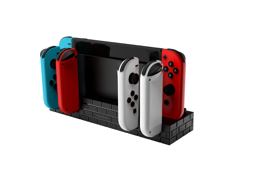 EgoGear - Station de charge et de stockage SCH30 noire pour Nintendo Switch & Switch OLED