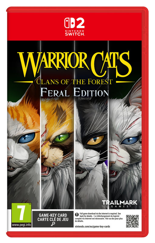 Warrior Cats: Clans of the Forest - Feral Edition - Game-key Card