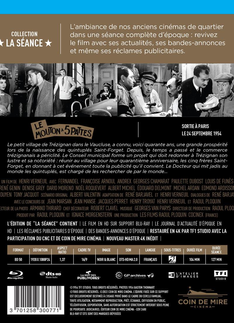 Le Mouton à 5 pattes [Blu-ray]
