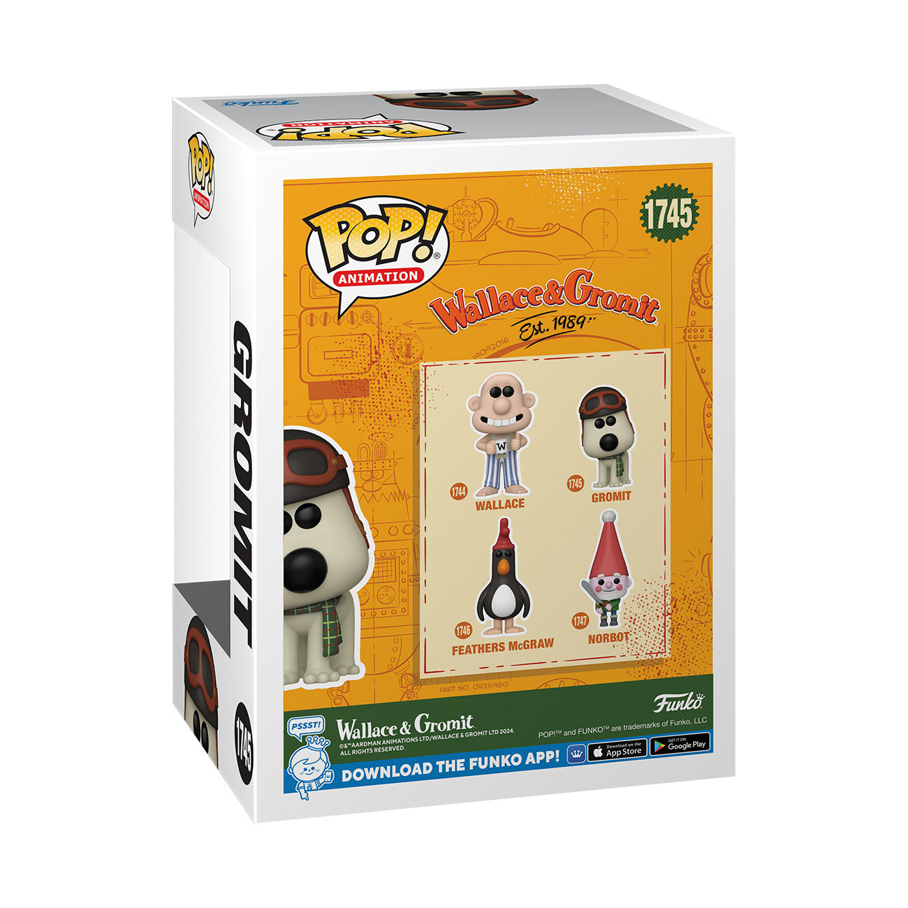 Funko Pop! Animation: Wallace & Gromit - Gromit - flash vidéo