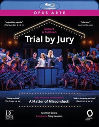 Gilbert & Sullivan : Trial by Jury. Hession & Jenkins : A Matter of Misconduct. Scottish Opera, Hession, Savournin, Attridge. [Blu-ray]