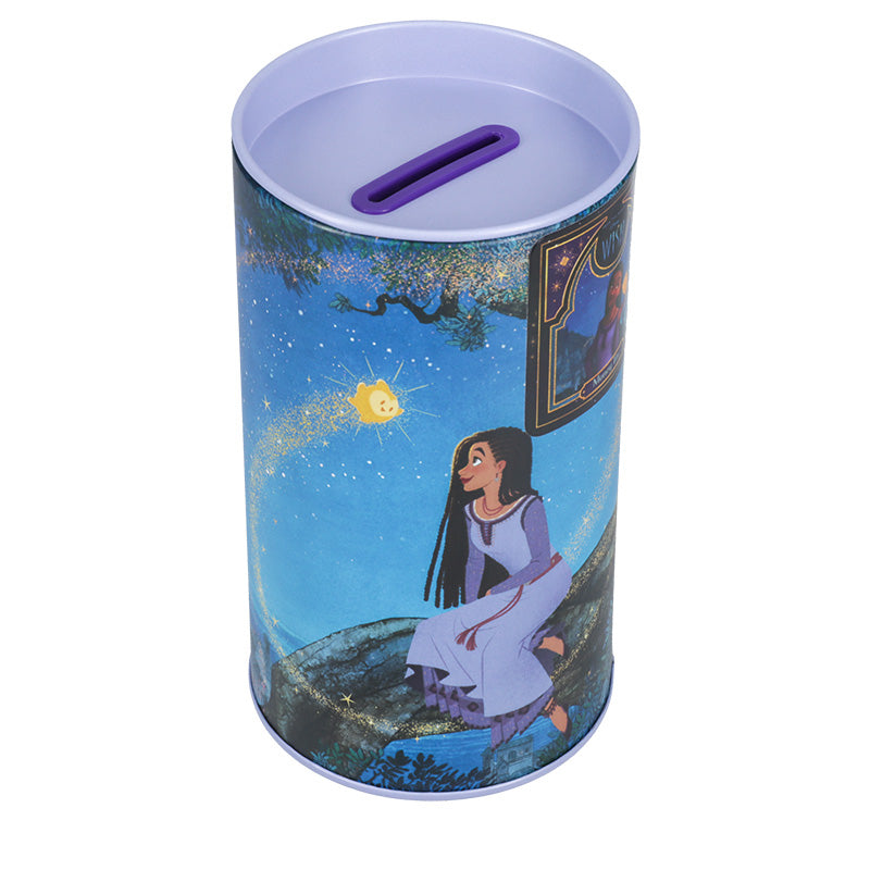 Disney - Wish : Asha et la Bonne Étoile - Tirelire en métal - flash vidéo