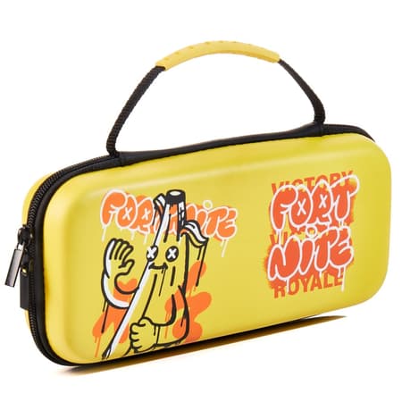 Fortnite - Housse de transport Peely compatible Nintendo Switch - Switch OLED - flash vidéo