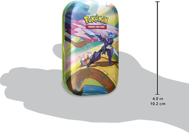 Pokémon TCG - Vibrant Paldea Mini Tin (Espathra / Goomy / Leafeon / Oricorio / Pachirisu - 1x random mini tin) - flash vidéo