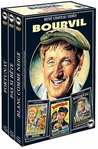Bourvil - Coffret 3 films : Fortunat + Pas si bête + Blanc comme neige [DVD]