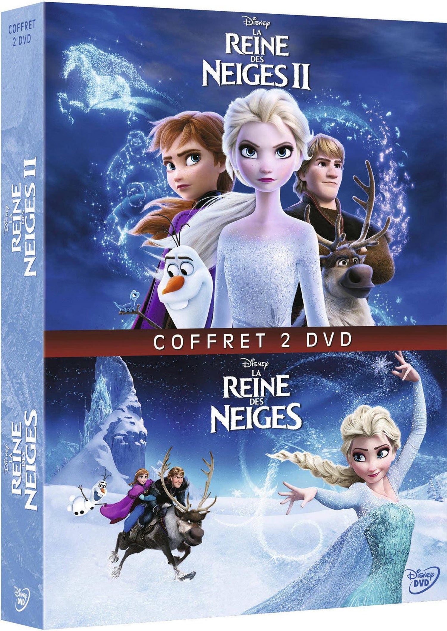 La Reine des neiges 1 + 2 [DVD]