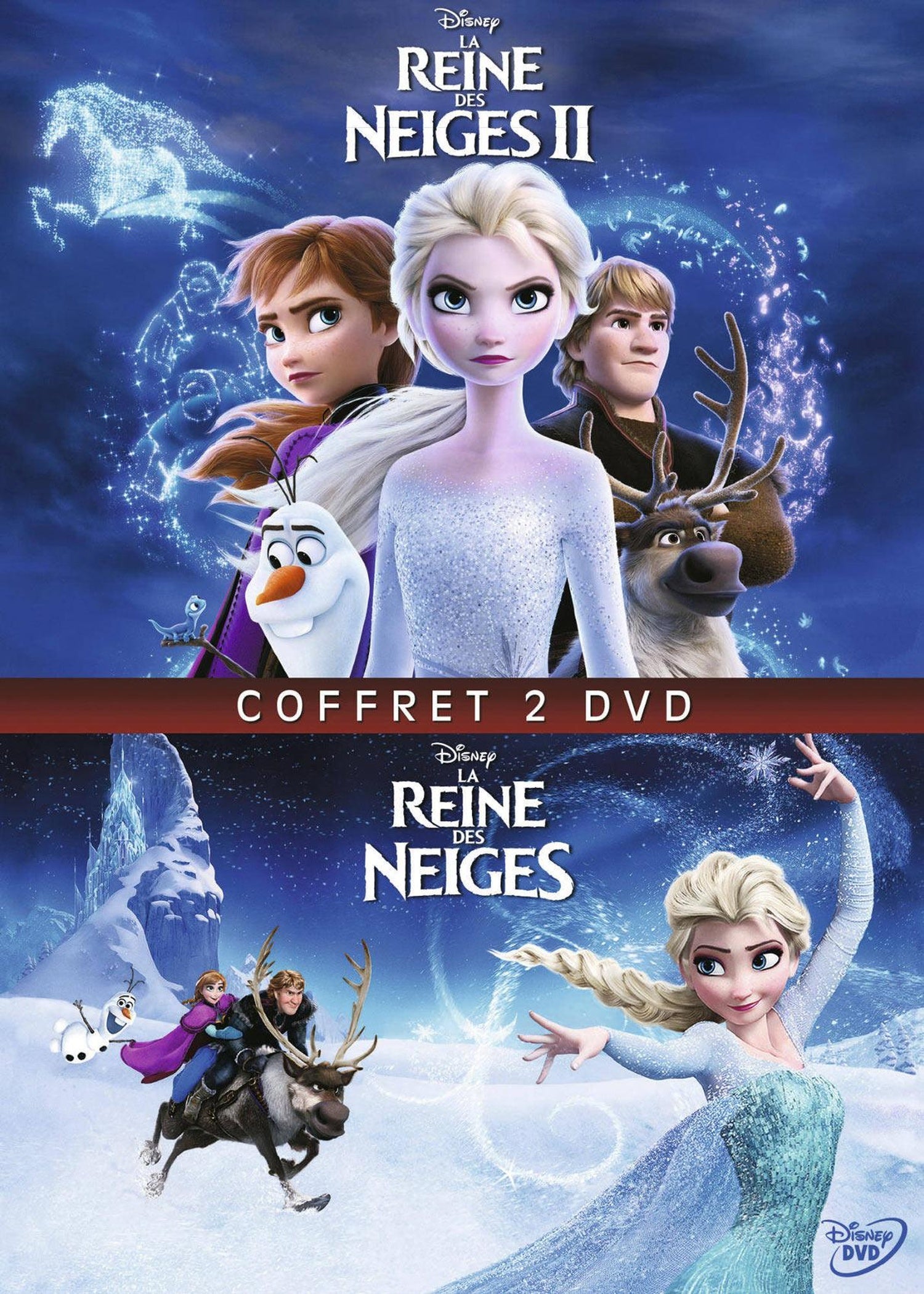 La Reine des neiges 1 + 2 [DVD]