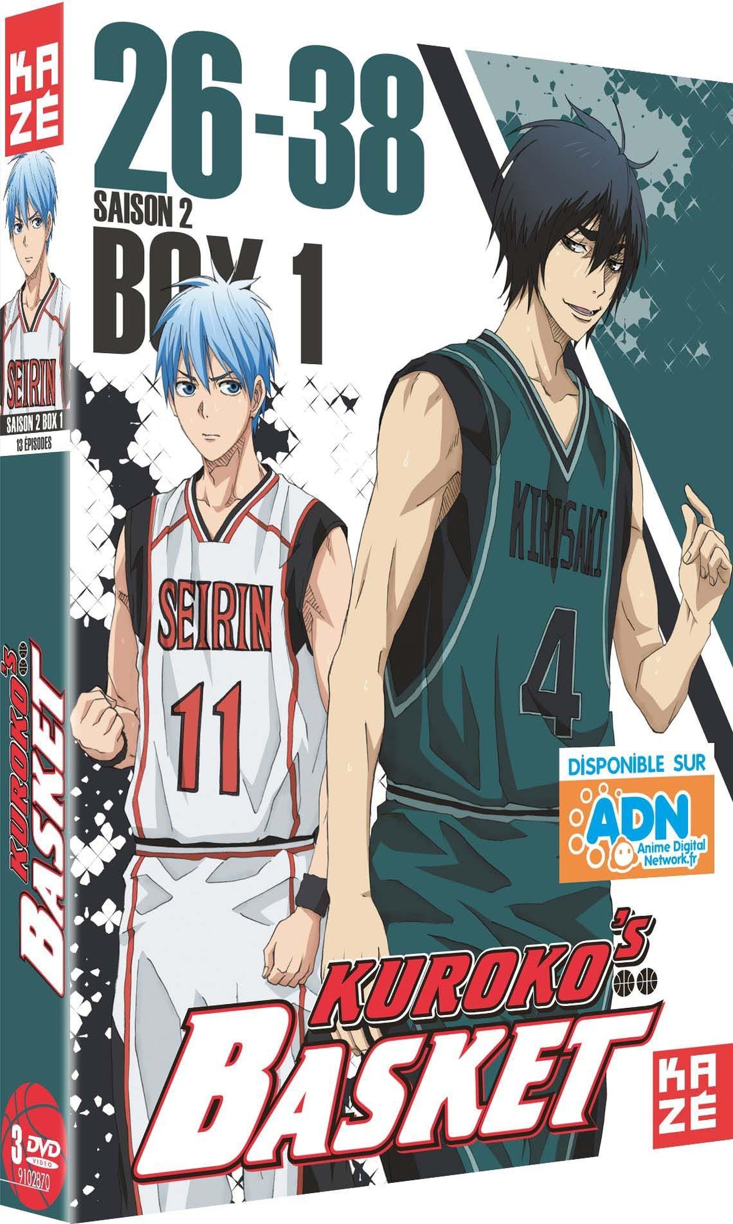 Kuroko's Basket - Saison 2, Box 1/2 [DVD]