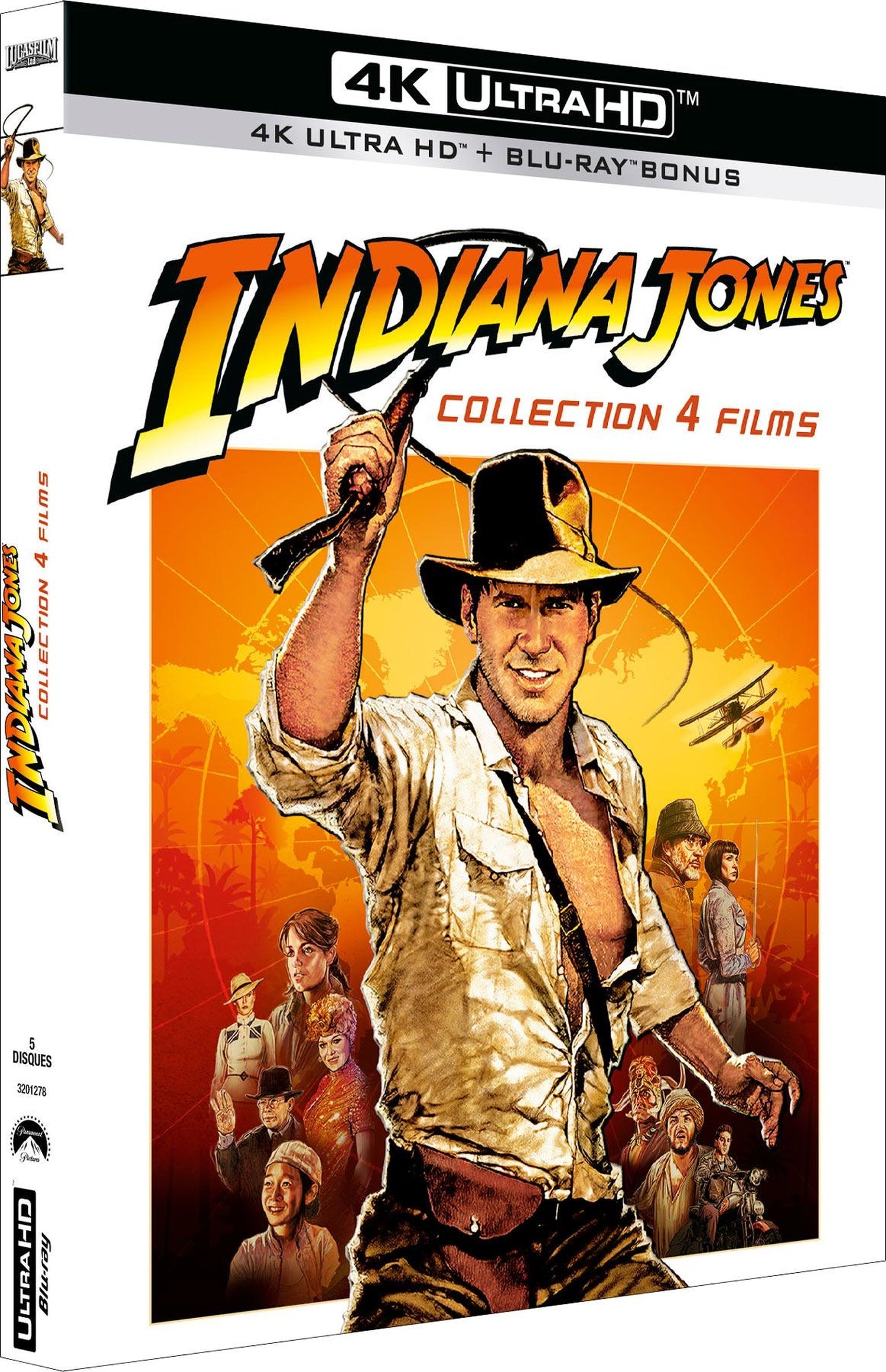 Indiana Jones - L'intégrale [4K Ultra HD]