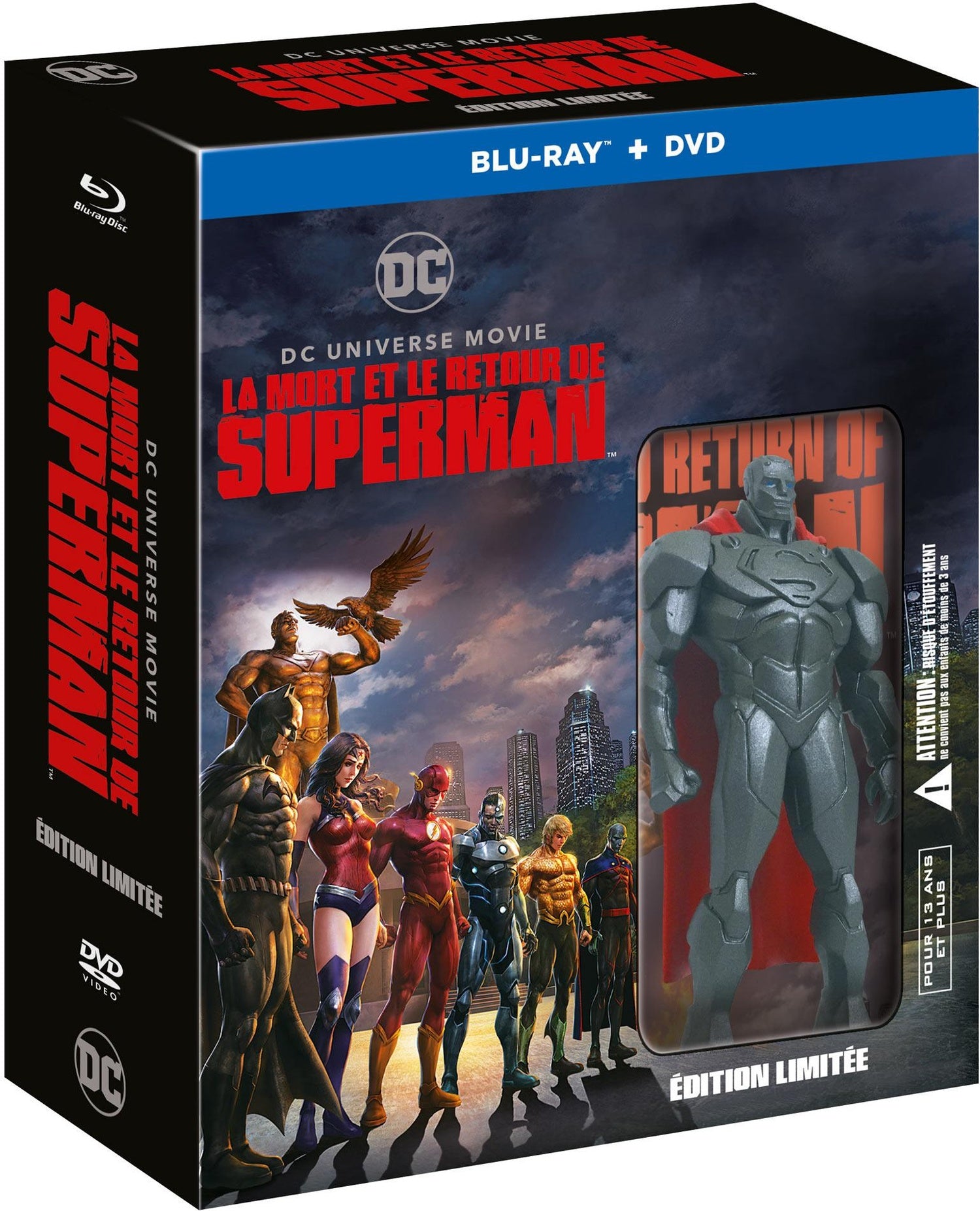 La Mort et le retour de Superman [Blu-ray]