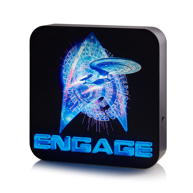 Star Trek - Lampe de bureau / Applique murale 3D Starfleet Logo