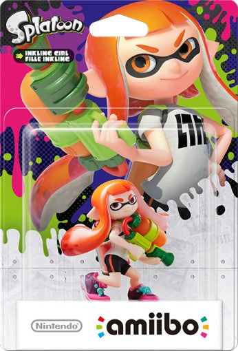 Amiibo Inklink Girl - Splatoon Collection