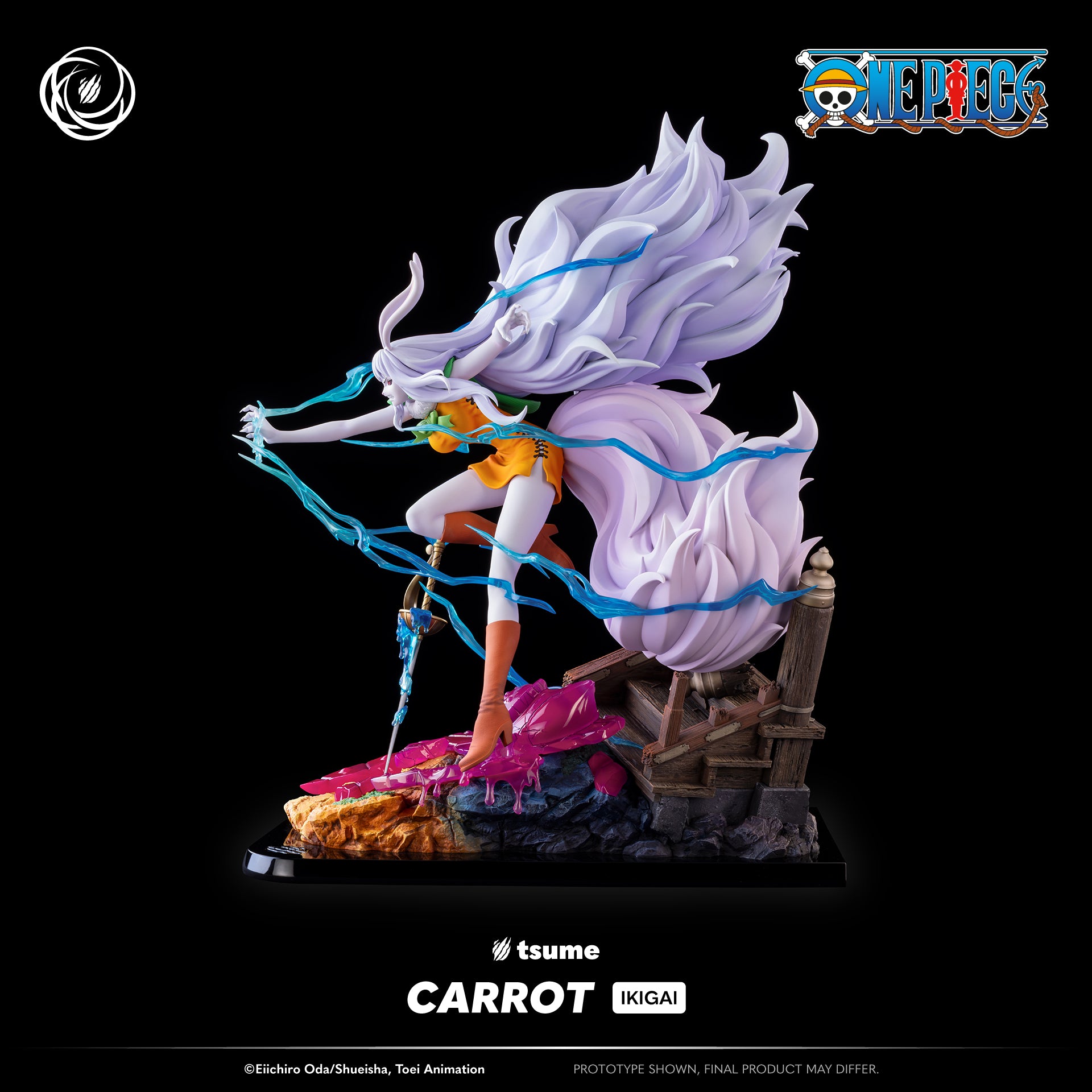 Tsume Art - IKIGAI 1/6 - One Piece - Carrot Statue 46cm